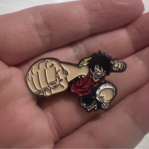 one piece Luffy pin